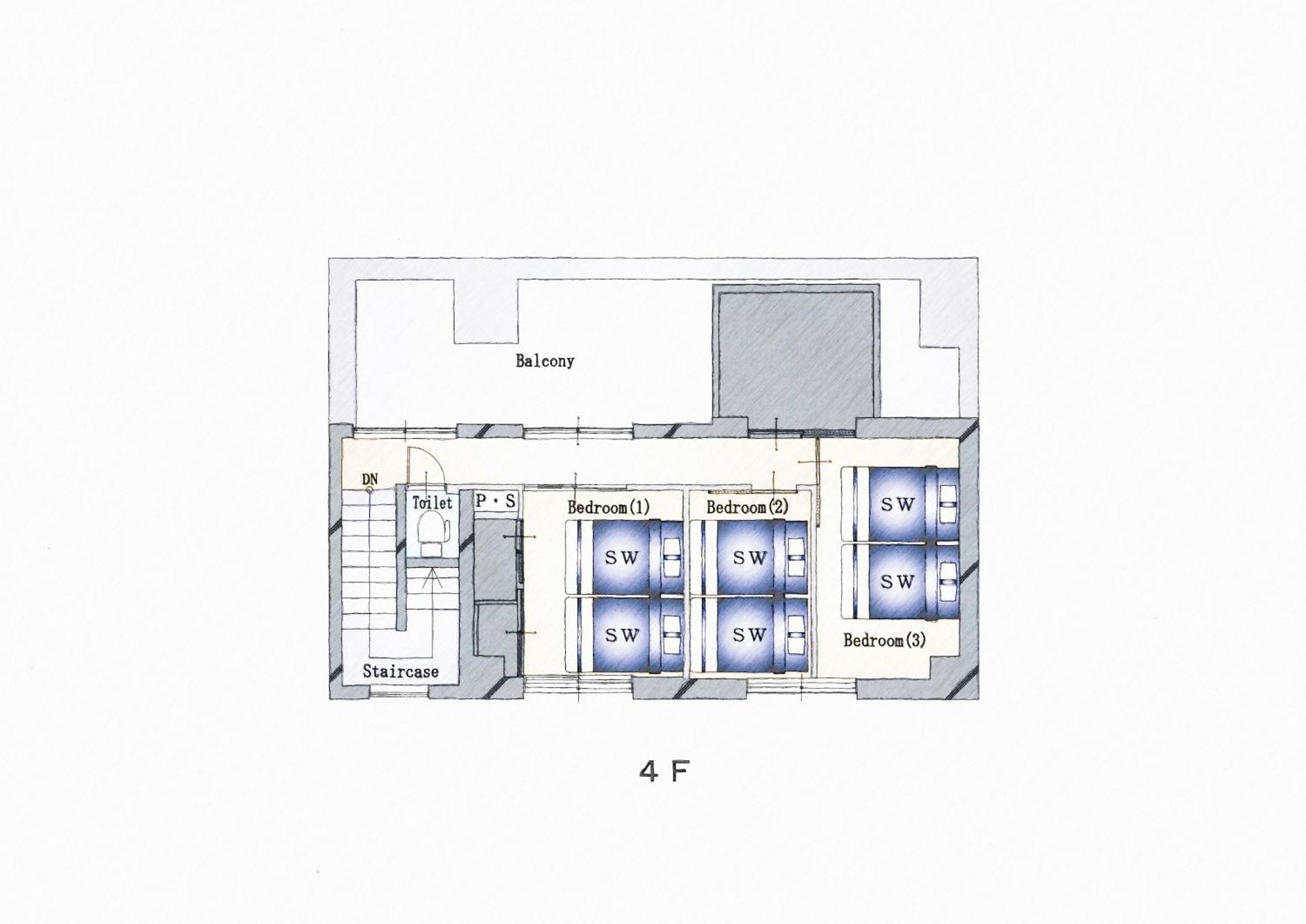 Premier Shinjuku West 3f 4f Apartment *